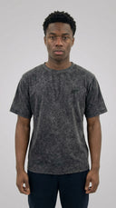 T-Shirt "Ash Basic" – Washed Black 220 GSM - STSL